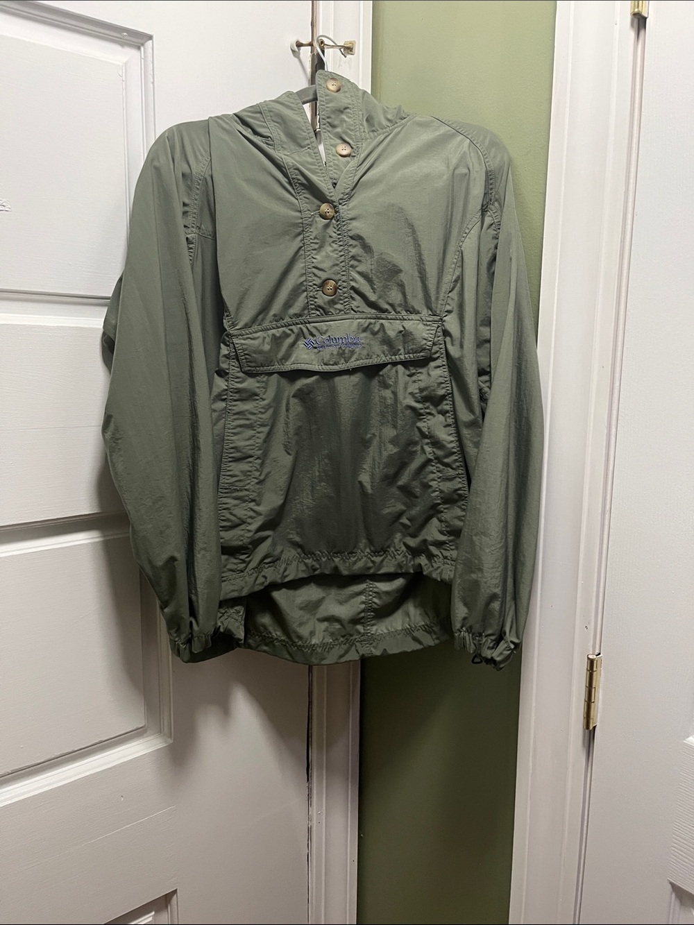 Columbia Sportswear Olive Green/grey Lightweight Pullover jacket